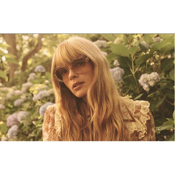 ?ZIMMERMANN? Amelie Butterfly Sunglasses ~ Nude Acetate 100% UV Protection NWT main image 9